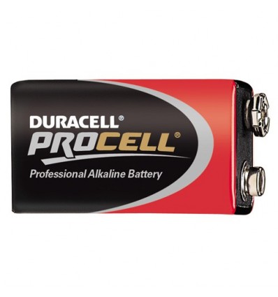 PILE 9 VOLTS Duracell Procell