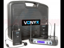 Double Micro sans Fil serre tête Vonyx WM512H