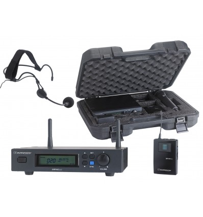 Micro sans fil serre tête avec malette Audiophony UHF410 HEAD