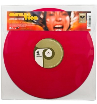 Vinyl Timecodé Serato édition limitée MAYLEE TODD Rouge