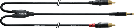CABLE Cordial RCA/Mini jack Rean CFY09WCC