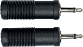 Adaptateur Jack femelle / mini jack mono ( la paire )