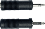 Adaptateur Jack femelle / mini jack stéréo ( la paire )