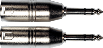 Adaptateur XLR M / JACK M ST ( la paire )