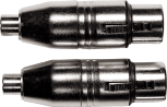 Adaptateur XLR F / RCA F ( la paire )