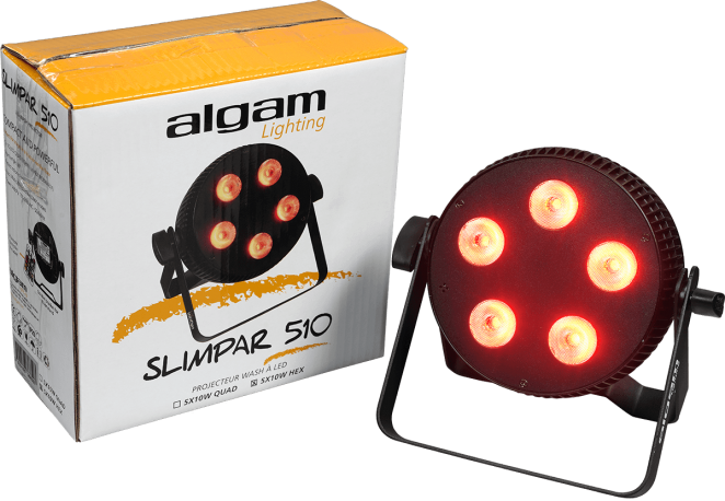 Projecteur à LED Algam Lighting SLIMPAR1210 QUAD
