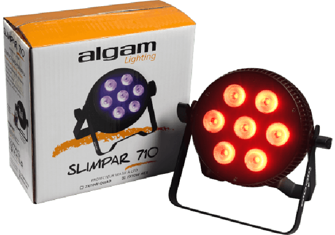 Projecteur à LED Algam Lighting SLIMPAR510 HEX