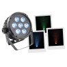 Projecteur à led Boomtone Dj LEDPAR 7x10w 5in1
