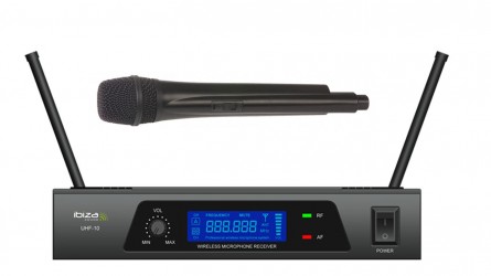 Micro sans fil UHF Ibiza UHF10A