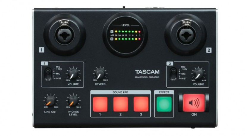 Interface audio Webcaster Tascam US42B
