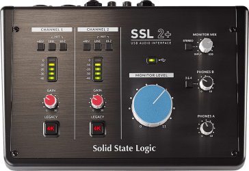 Carte son Solid State Logic SSL2+