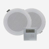 Amplificateur et plafonniers audiophony WALLKIT
