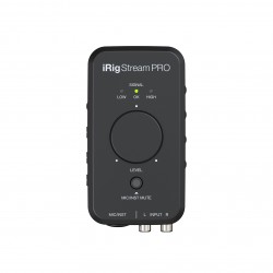 Interface audio streaming IK Multimédia IRIG STREAM PRO