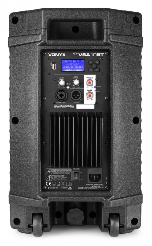 Enceinte amplifiée Vonyx VSA12BT Bluetooth - Planet Sono