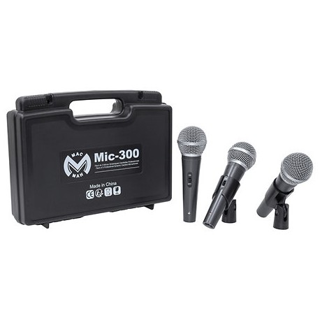 Pack micro à fil MacMah MIC 300 pour 59 € PlanetSono