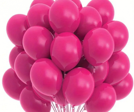 Pack 10 Ballons rose 30cm