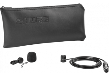 Micro cravate Shure WL183MB O TQG