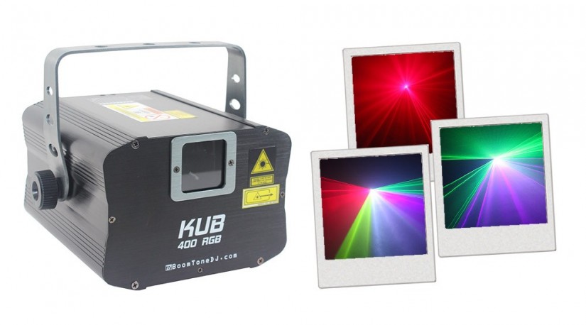 Laser BoomTone DJ KUB 400 RGB