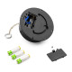 Pack Boule à facettes 20cm avec moteur LED intégré – Effet disco