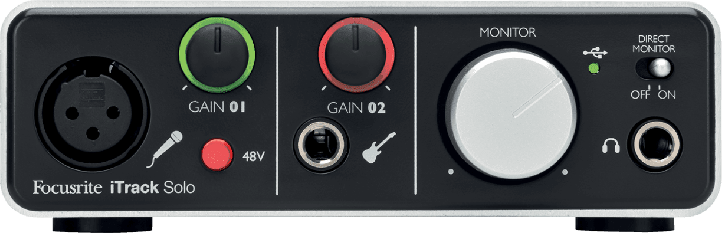 Interface audio Focusrite Itrack Solo Lightning