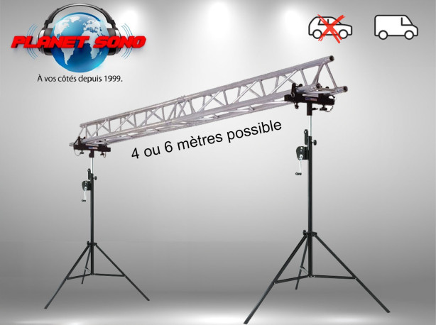 Location Portique lumière à treuil 4 ou 6m