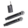 Système microphone sans fil JB Systems WMIC2.4G TWIN