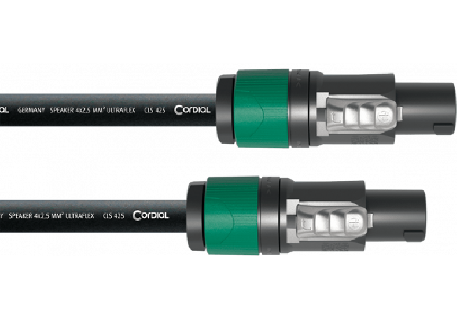 Câble Cordial Speakon / Speakon 4 points 1.5 M CPL15LL4