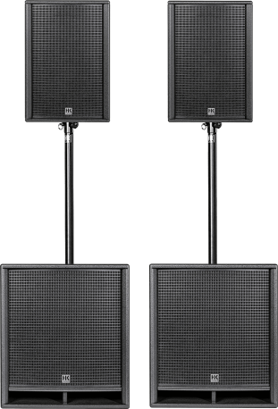 Pack système amplifié HK Audio PROD2PACK 1218