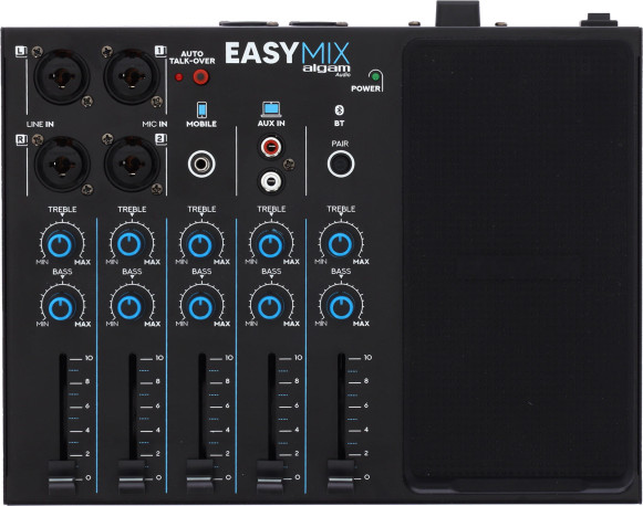 Console de Mixage Algam Audio EASYMIX- Vue de face 
