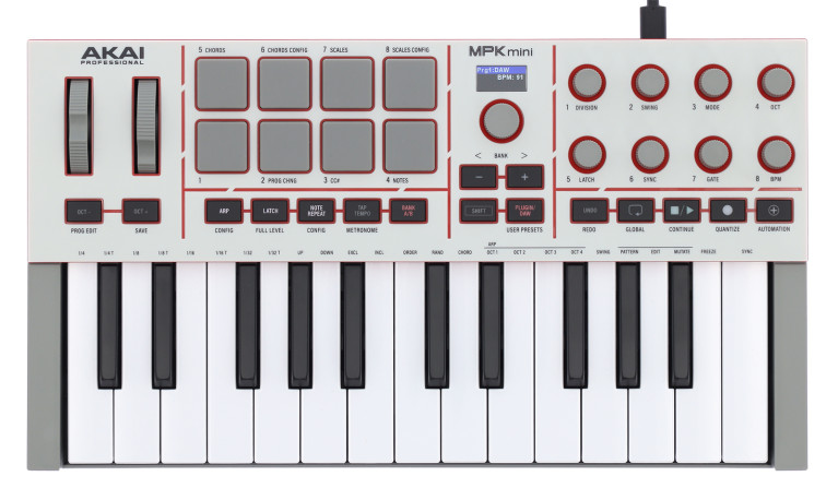 Clavier Maître Akai MPK MINI4 Gris