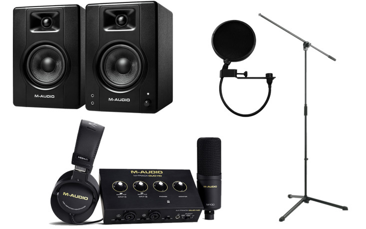 Pack Home Studio complet M-audio STUDIO2