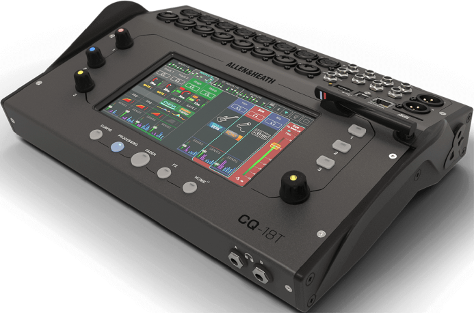 Consoles audio numérique Allen & Heath CQ18T