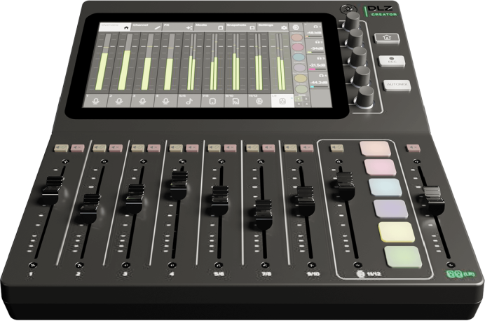 Consoles audio numérique Podcast Mackie DLZ CREATOR