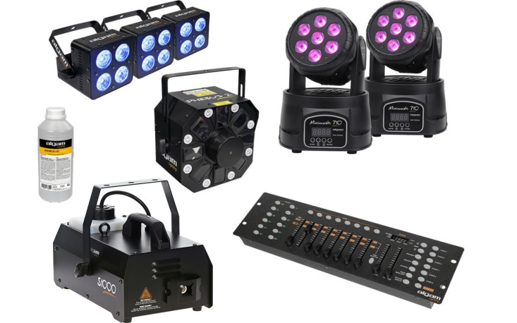 Pack lumière Algam Lighting BUNDLE DJ