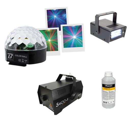 Pack jeux de lumière à led ECO2