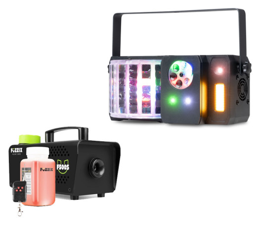 Pack jeux de lumière + fumée ECO3