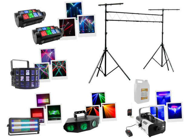 Pack lumière boomtone DJ LIGHTPRO