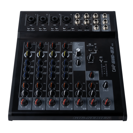 Console de Mixage Dap Audio GIG 82 V2