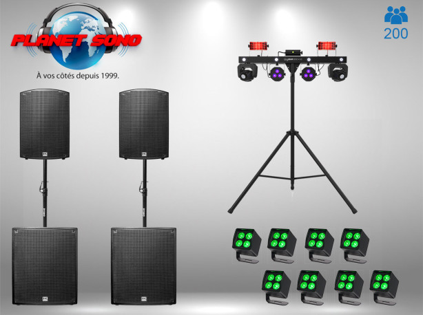 Pack Location Mariage Premium 100-200 pers