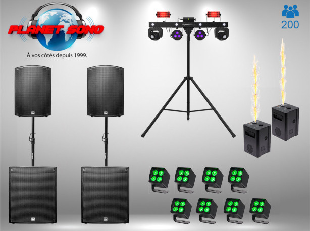 Pack Location Mariage Prestige 100-200 pers