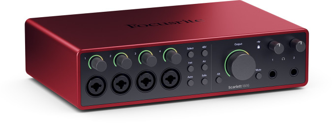 Carte son Focusrite Scarlett 18i16 G4