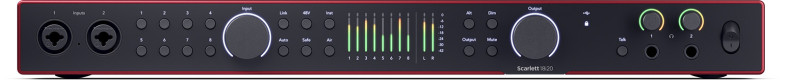 Carte Son Focusrite Scarlett 18i20 G4