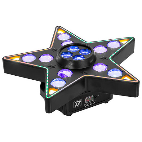 Jeux de Lumière à Leds BoomToneDJ Star Beam