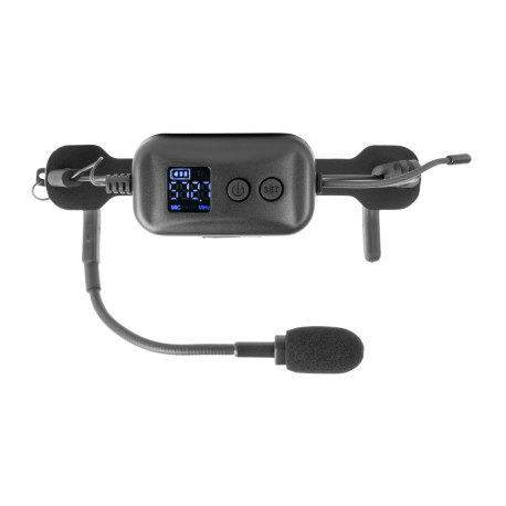 Micro serre-tête sans fil UHF + recepteur jack 6.35 pour coach, fitness VHS20