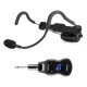 Micro serre-tête sans fil UHF + recepteur jack 6.35 pour coach, fitness VHS20