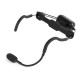 Micro serre-tête sans fil UHF + recepteur jack 6.35 pour coach, fitness VHS20