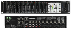 Mixer 10 entrées et Préampli 2 zones audiophony PREZONE642