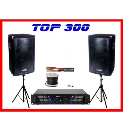 Pack sono complet TOP 300 pour 212,50 € PlanetSono