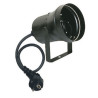 Projecteur par 36 Noir avec transformateur intégré