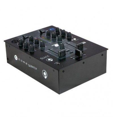 Pack dj sono table de mixage mix500 + casque audio + micro noir